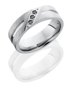 CC7F11.5BLKDIA3X.04ANG Cobalt Chrome Band