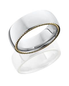 CC8D Sidebraid Cobalt Chrome Band