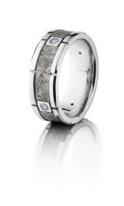 PLAT8B4SEG Meteorite Band