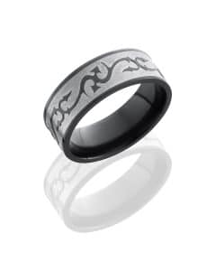 Z8F Thorns Zirconium Band