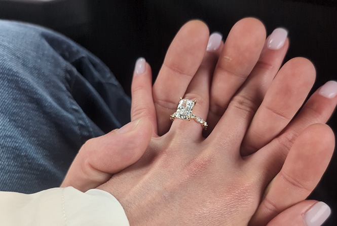 Andrew & Katie Burke's Engagement from Jeff Walters Jewellers