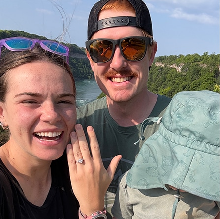 Wyatt Chesson's Engagement from Jeff Walters Jewellers